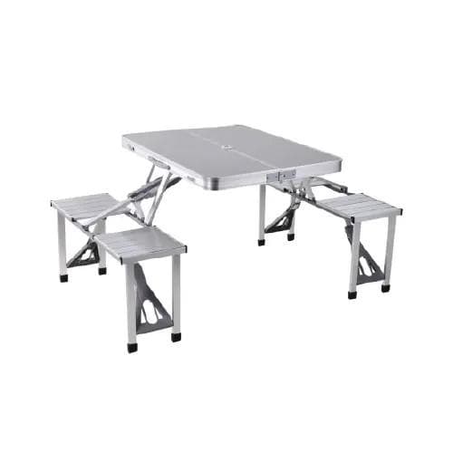 Foldable Picnic Bench Chrome