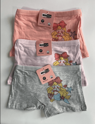 Undies short for Girls