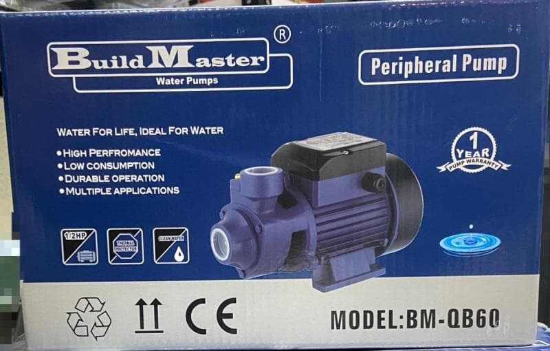 Build Master Water Pumps 1/2 HP