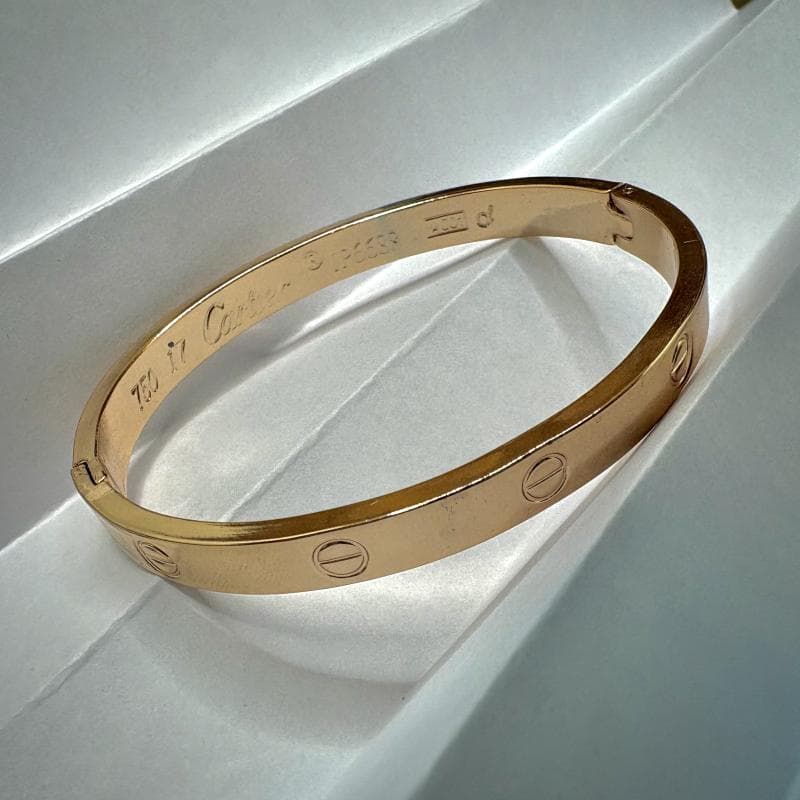 Cart*er Love Bracelet - Rose Gold