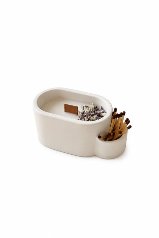Match and candle