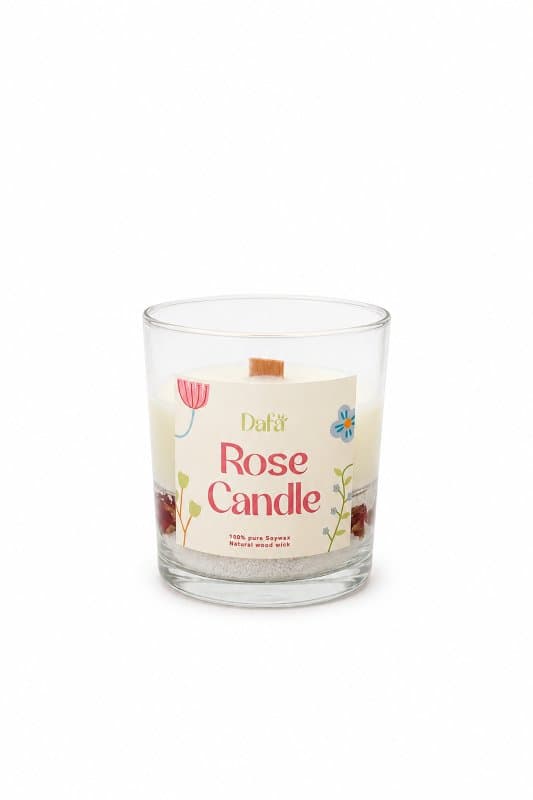 Rose Candle