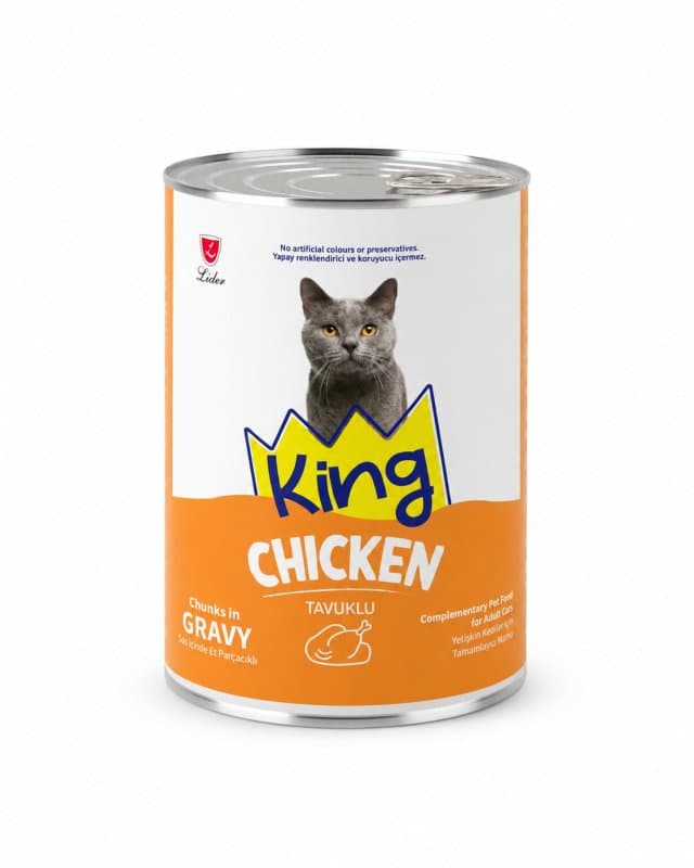 KING CANNED CAT FOOD – 400GR