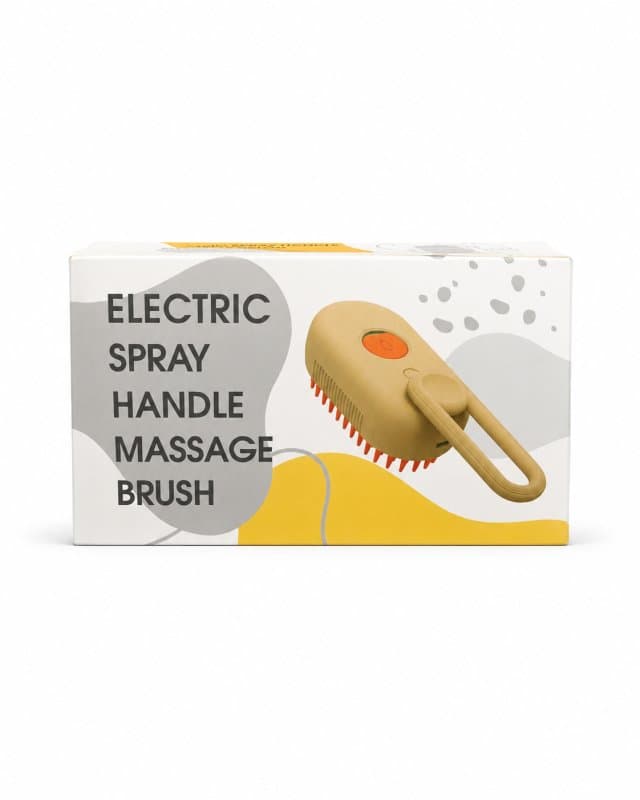 Electric spray handle massage