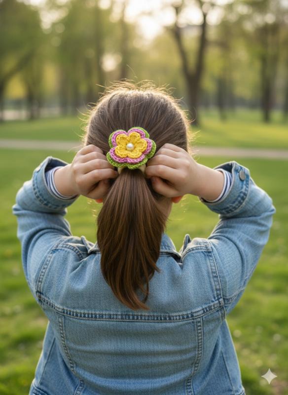 Crochet flower