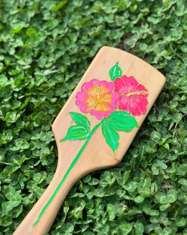 Hairbrush Hubiscus