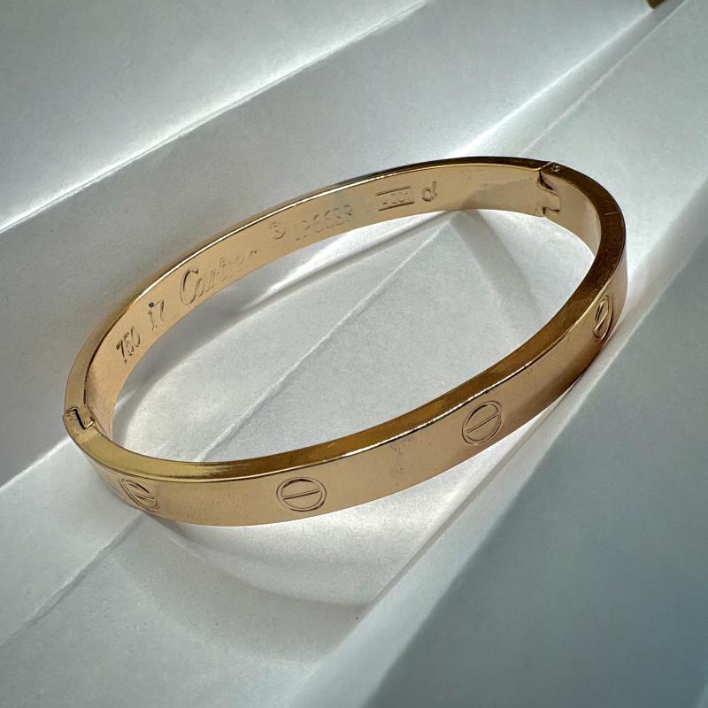 Cart*er Love Bracelet - Rose Gold