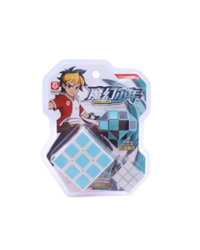 Magic Cube & Transformation Puzzle Set