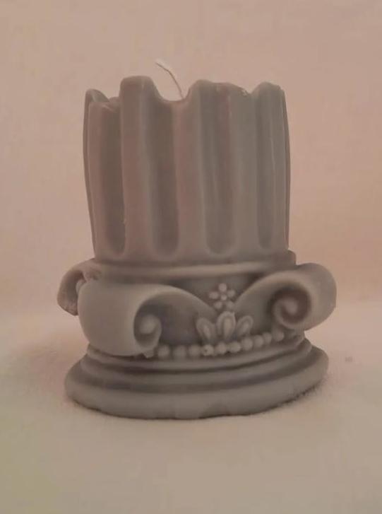 Bubble Cylinder Candle