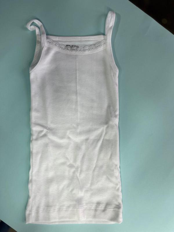 Maro- White Under Shirt- Sleeveless for Girls