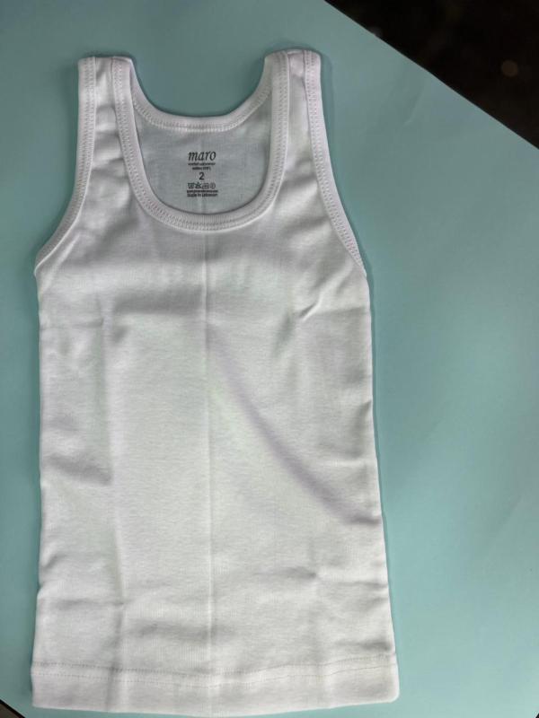 Maro- White UnderShirt for boys