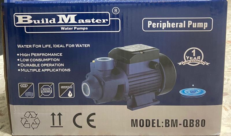 Build Master Water Pumps 1 HP