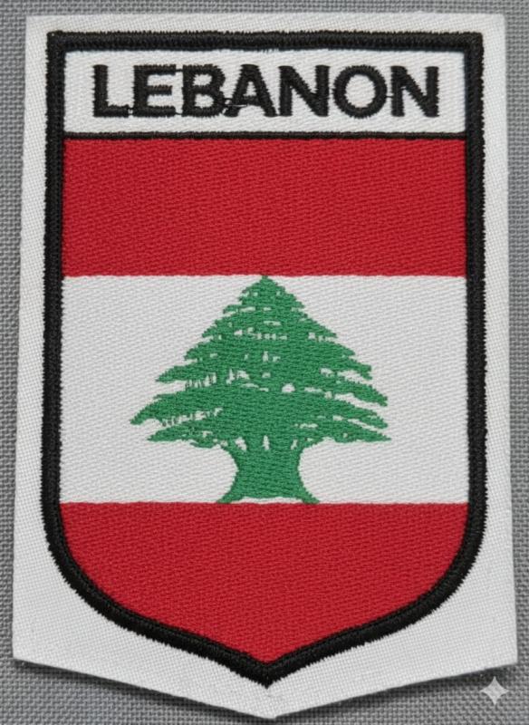 بادج العلم اللبناني