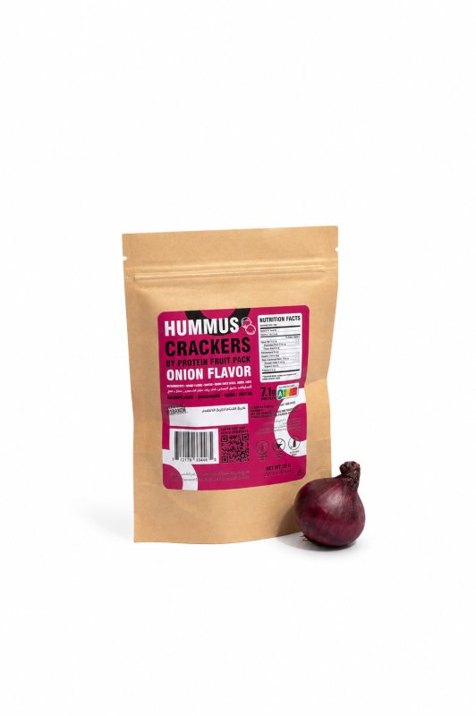 Hummus Crackers Onion Flavor