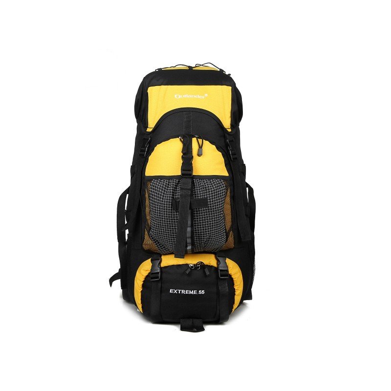 Chanodug Camping Backpack 55L yellow